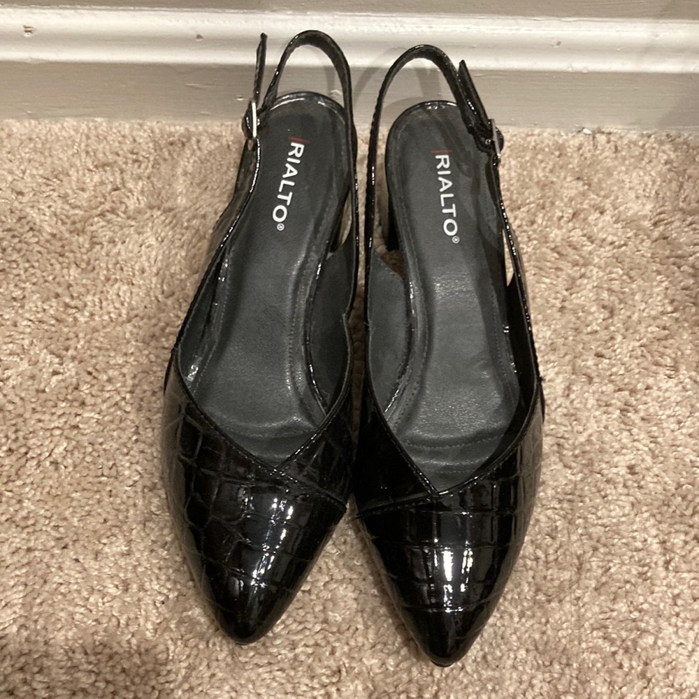 Patent heels new never worn sz 8